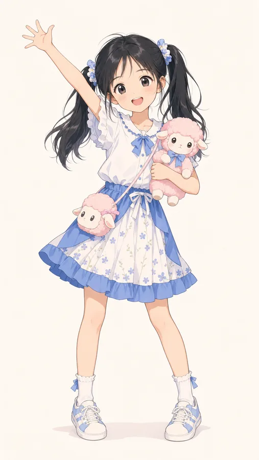 童年时期的 June