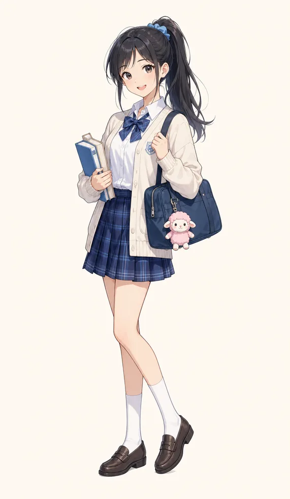 学生时期的 June